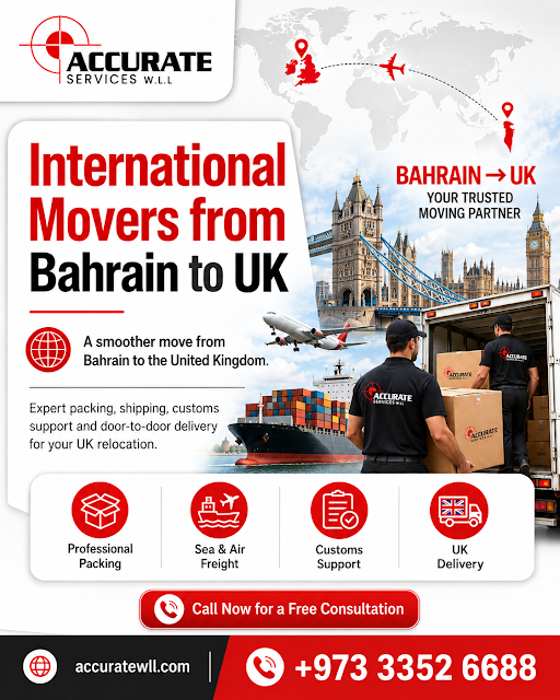 International Movers From Bahrain To Uk